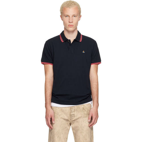 Vivienne Westwood 西太后 男士 POLO衫 海军蓝 Classic Polo 衫