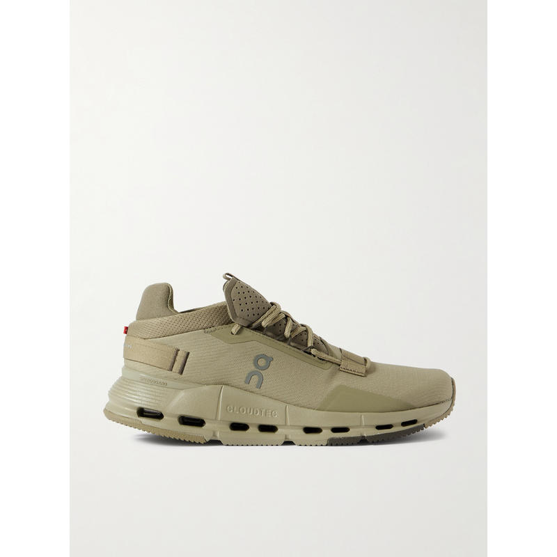 On 男士 SS26 运动鞋 Cloudnova 2 弹性针织网纱跑步鞋