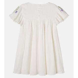 Louise Misha 女童 连衣裙 Ana 刺绣棉质棉布童装