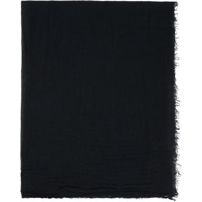 Rick Owens 瑞克·欧文斯 男士 围巾 黑色 Temple Sandy Mega