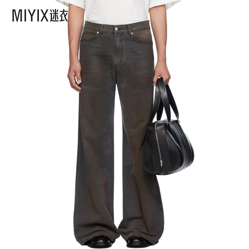 LỰU ĐẠN 男款灰色 Phat XL 牛仔裤 迷衣时尚