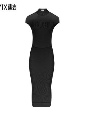 【秋季新品】Jean Paul Gaultier高缇耶 女款黑色 Sleeveless Flo