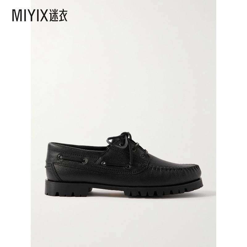 VINNY'S 男款Aztec 全粒面皮质船鞋 迷衣时尚