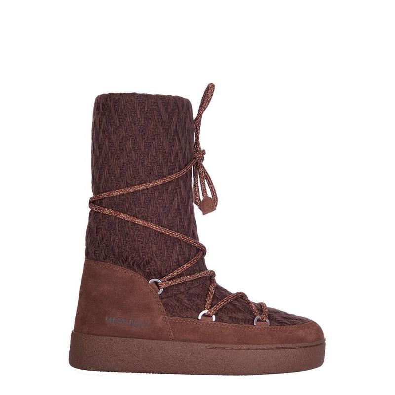 Moon Boot 女士 SS26 靴子 X Guest In Residence Ltrack 針織靴