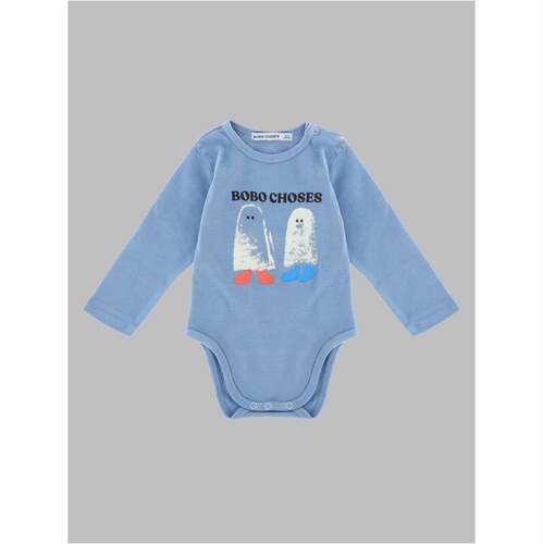 Bobo Choses 婴儿 FW26 连身裤 booty ghosts 上衣童装
