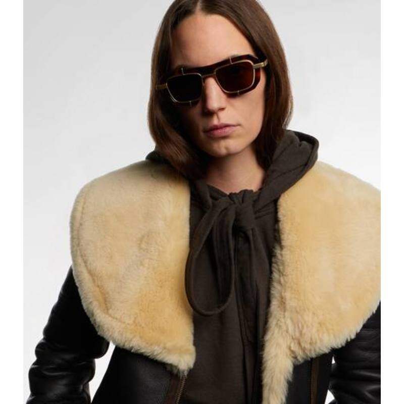 J.W. Anderson 女士 太阳镜 矩形太阳眼镜,ZIPPO/瑞士军刀/眼镜,太阳眼镜,淘宝优惠券,粉丝福利购,淘宝优惠卷