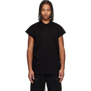 julius 男士 T恤 黑色 Europa Graphic Sleeveless