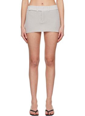 AYA MUSE 女士 迷你裙 灰色 Caeli 短裙