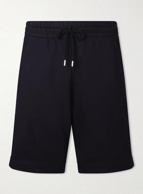 Dries Van Noten 男士 SS26 短裤 直筒棉针织抽绳短裤