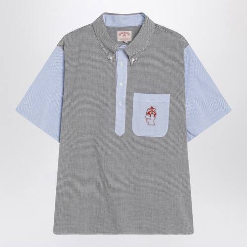 Brain Dead 脑死亡 男士 SS25 T恤 BROOKS BROTHERS X 衬衫式