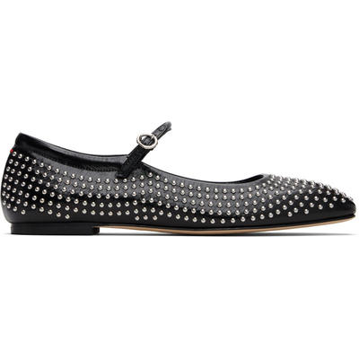 Aeyde 女士 芭蕾鞋 黑色 Uma Mini Stud 玛丽珍鞋