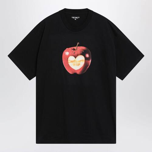Carhartt WIP 卡哈特 男士 T恤 SPOILED 短袖圆领有机棉质黑色
