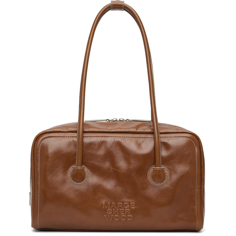 MARGESHERWOOD 女士 单肩包 棕色 Soft Boston 单肩包