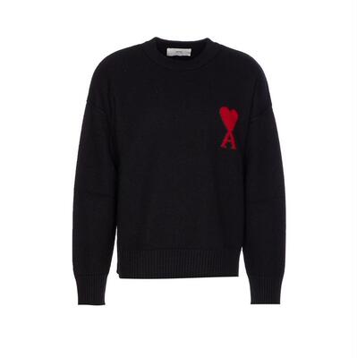 Ami Paris 男士 SS26 毛衣 Ami de Coeur 圆领