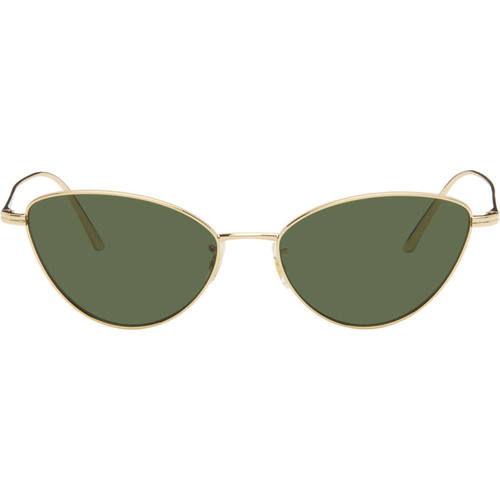 Khaite 女士 太阳镜 金色 Oliver Peoples 联名 1998C