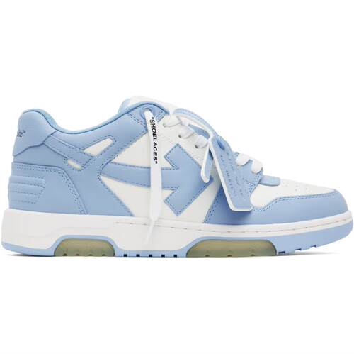 Off-White 男士 SS26 运动鞋 白色  蓝色 Out Of Office