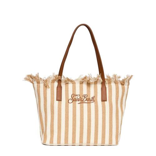 MC2 Saint Barth 女士 SS26 托特包 Mc2 圣巴特市流苏中号购物袋