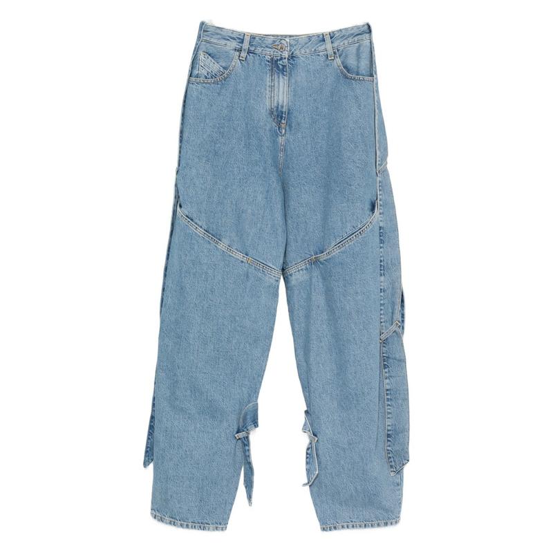 The Attico 女士 SS26 牛仔长裤 棉质牛仔裤