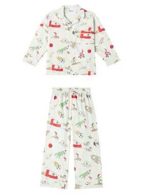 Molo 男童 服装 Lex 印花棉质睡衣童装