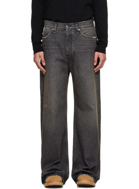 HOPE STHLM 男士 牛仔长裤 灰色 Wide-Leg Skid 牛仔裤