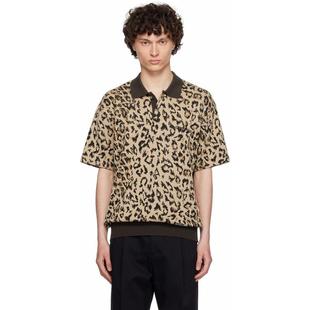 POLO衫 驼色 衫 maria Polo 男士 Knit Wacko Jacquard