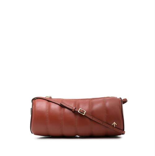 Manu Atelier 女士 FW22 单肩包 Bags 皮革棕色