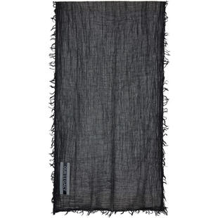 Our Legacy 男士 围巾 黑色 Cottage