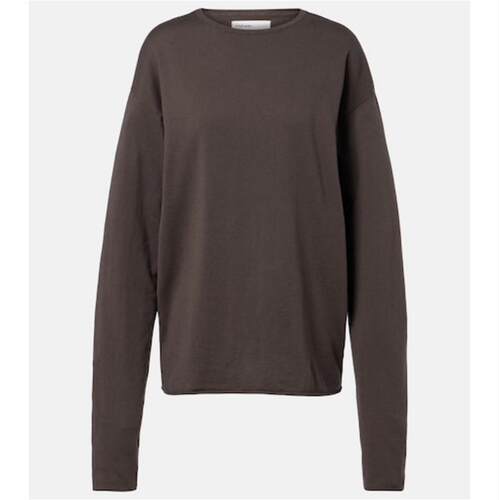 Extreme Cashmere 女士 T恤 N°347 白羊座棉质羊绒毛衣