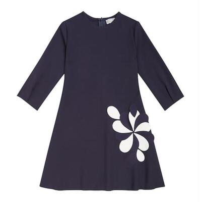 Il Gufo 中性（儿童） 连衣裙 花朵装饰针织童装