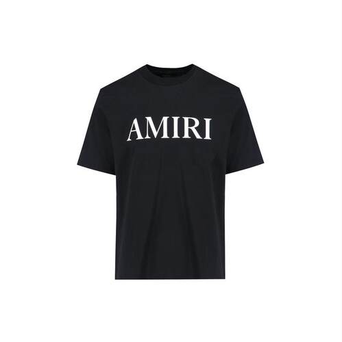 Amiri 埃米尔 男士 FW26 T恤 Amiri 徽标印花圆领 T 恤
