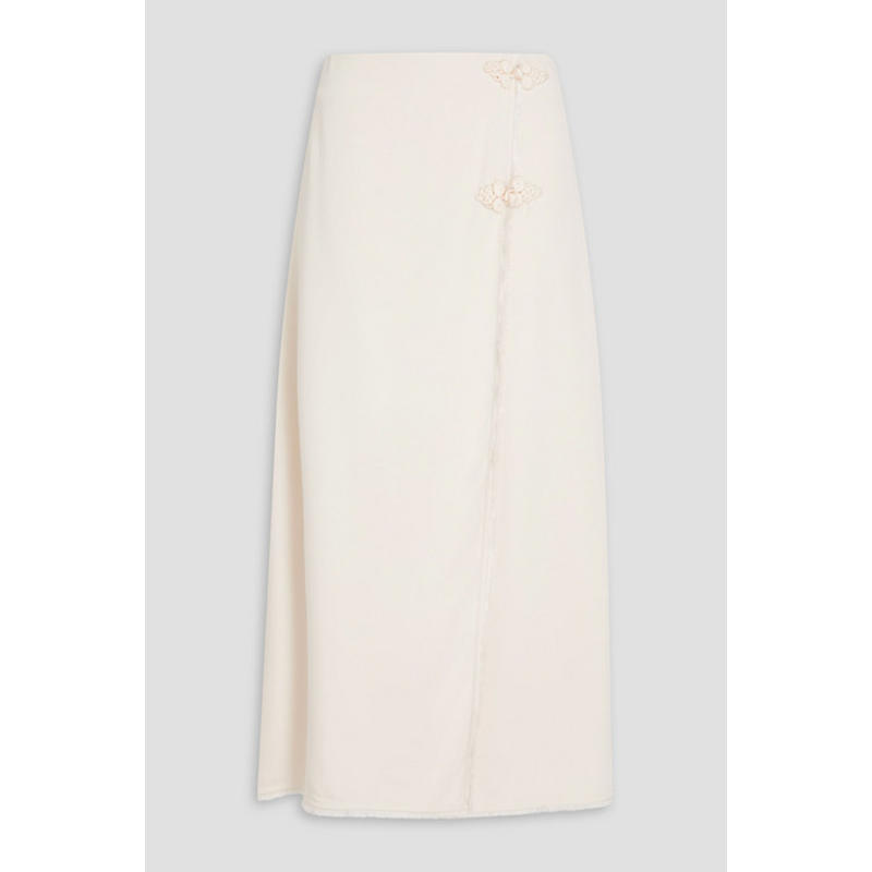 By Malene Birger 女士 中长裙 Esra 精饰绉纱中长半身裙