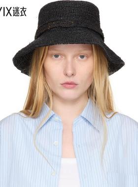 Rag & Bone 女款黑色 Lela Rollable 渔夫帽 迷衣时尚