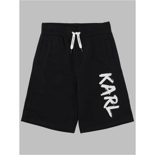 Karl Lagerfeld 卡尔·拉格斐 男童 SS26 短裤 CON 徽标童装