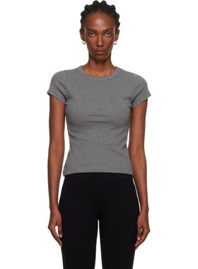 FLORE FLORE 女士 T恤 灰色 Car Baby T 恤