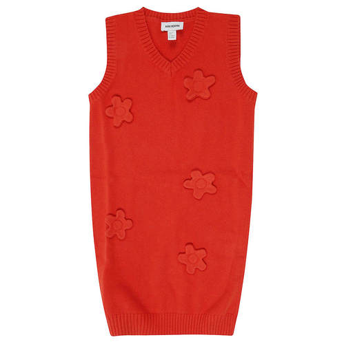Mini Rodini 男童 FW25 中长连衣裙 红色连衣裙童装