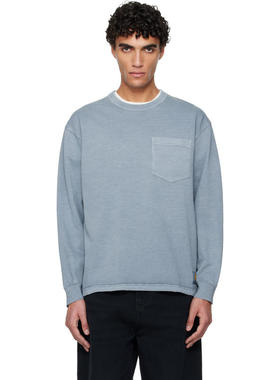 Carhartt WIP 男士 T恤 蓝色 Long Sleeve Torion Pocket T 恤