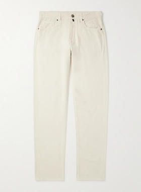 Slowear 男士 SS26 牛仔长裤 Incotex Division 蓝色直筒牛仔裤