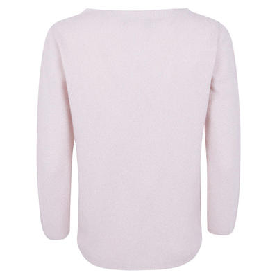 FABIANA FILIPPI 女士 FW26 毛衣 PLATINUM 卢勒克斯船领