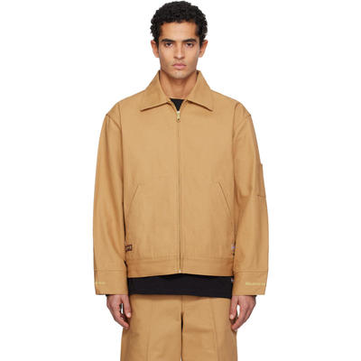 Mastermind Japan 男士 夹克 黄褐色 Dickies 联名 Duck 夹克
