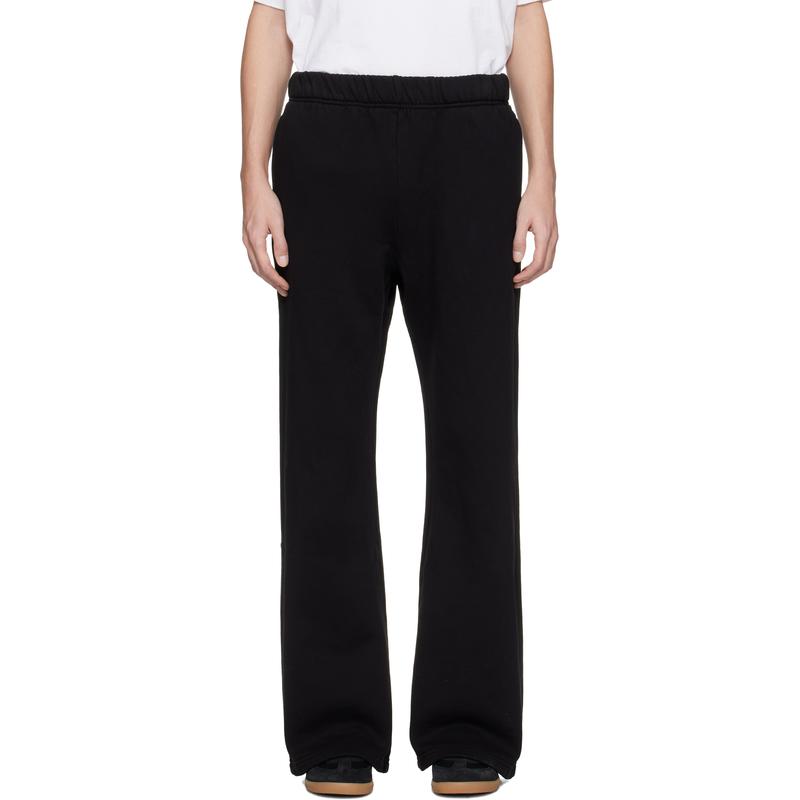 Les Tien 男士 运动长裤 黑色 Heavyweight Bell Bottom 运动裤