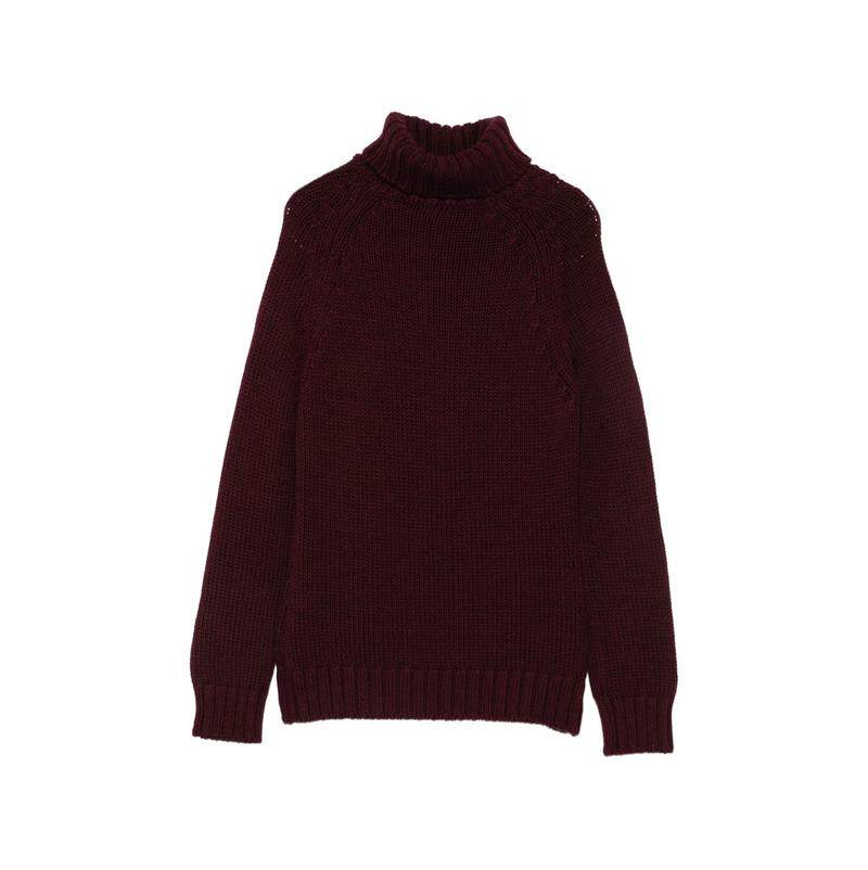 Base Milano 女士 FW26 毛衣 酒红色毛线衫