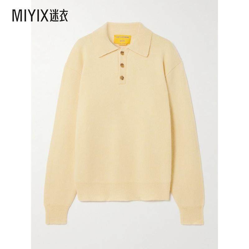 【秋冬新品】Guest in Residence 女款Allday 羊绒Polo衫 迷衣时