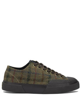 Superga 休伯家 男士 FW25 运动鞋 绿色羊毛