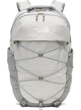 The North Face北面 女士 双肩包 白色  灰色 Borealis 双肩包