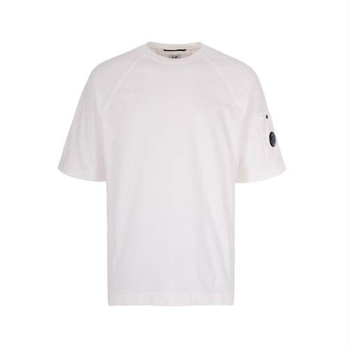 C.P. Company 男士 SS26 T恤 C.P. 公司镜头细节圆领