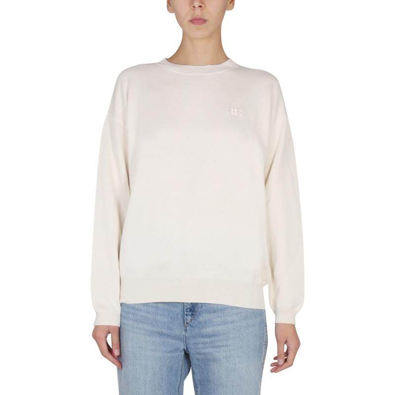 Ballantyne 女士 FW22 毛衣 標誌刺繡針織套衫