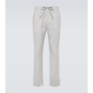 Oscar Frescobol 长裤 男士 亚麻棉质直筒 Carioca