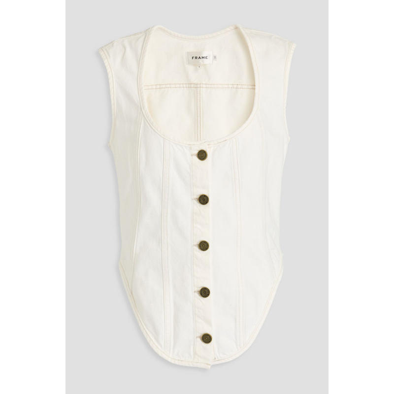 FRAME 女士 背心 牛仔上衣