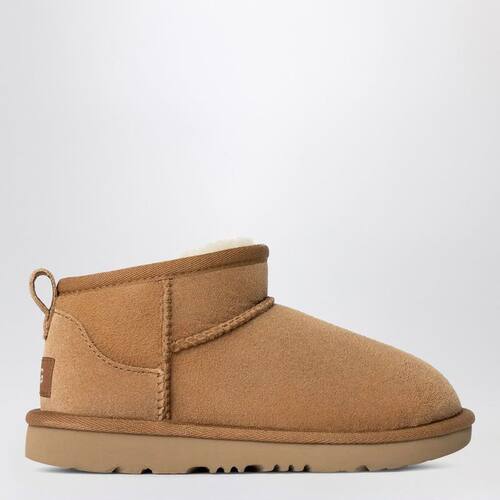 UGG Australia 女童 FW25 凉鞋 ULTRA 经典款迷你栗色靴子童鞋