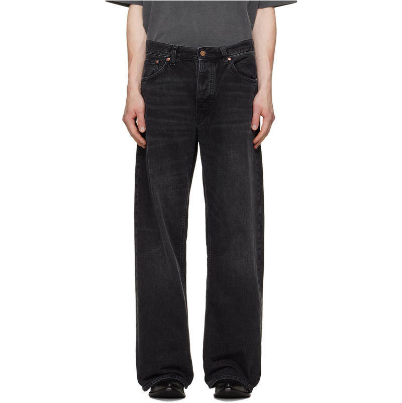 Nudie Jeans 男士 牛仔长裤 黑色 Loud Larry 牛仔裤